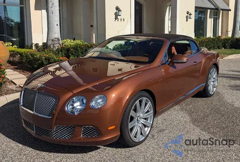 2015 Bentley Continental Gtc z USA, uszkodzony, nr VIN SCBGU3ZA1FC045751